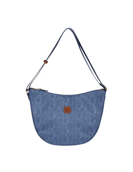 Mezza luna piccola Brics X-Collection, jeans