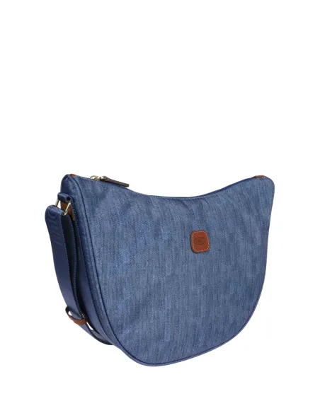 Mezza luna piccola Brics X-Collection, jeans