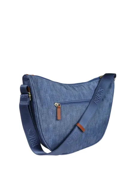 Shoulder bag S Brics X-Collection, jeans