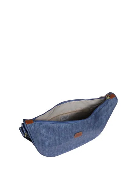 Shoulder bag S Brics X-Collection, jeans