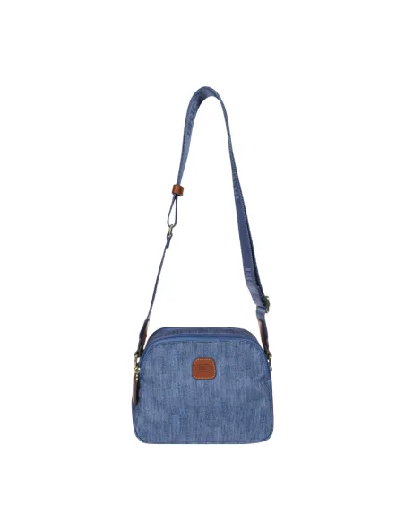 Brics Recycled nylon shoulder bag, jeans