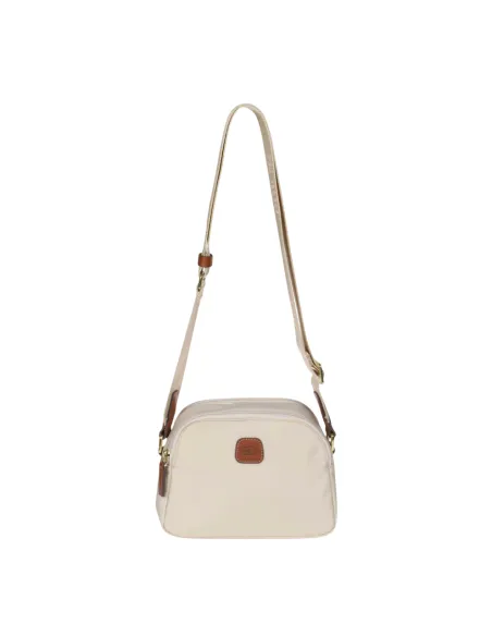 Brics Recycled nylon shoulder bag, beige