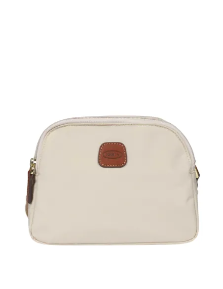 Brics Recycled nylon shoulder bag, beige