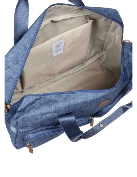 Duffle Bag with two front pockets X-Collection, jeans
