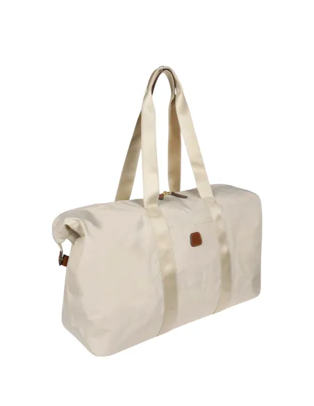 Brics X-Collection Folding Duffle mit Reißverschlussöffnung, beige