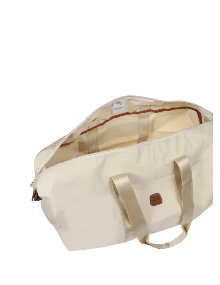Brics X-Collection Large folding duffel bag, beige