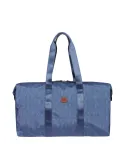 Brics X-Collection Folding Duffle mit Reißverschlussöffnung, jeans