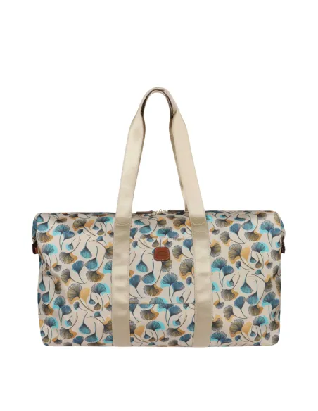 Brics X-Collection Folding Duffle mit Reißverschlussöffnung, Blumen