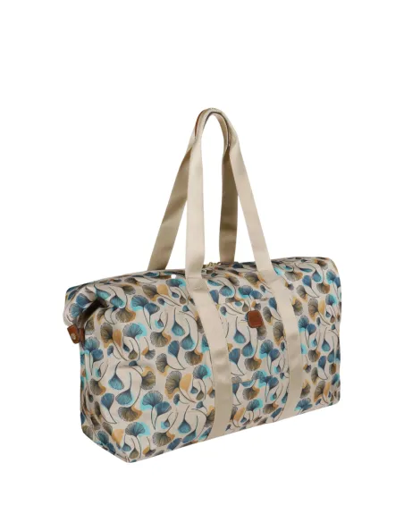 Brics X-Collection Folding Duffle mit Reißverschlussöffnung, Blumen