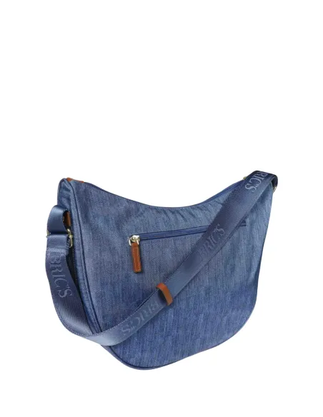 Mezza luna grande Brics X-Collection, jeans