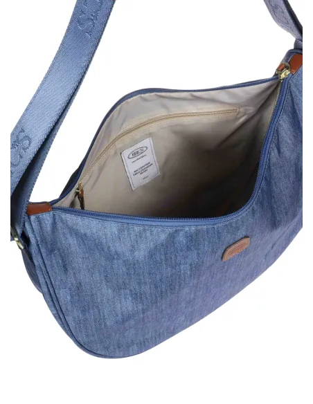 Schultertasche Brics X-Collection, jeans