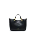 Mittlere Tasche mit zwei Henkeln Braccialini Amy Bijoux, schwarz
