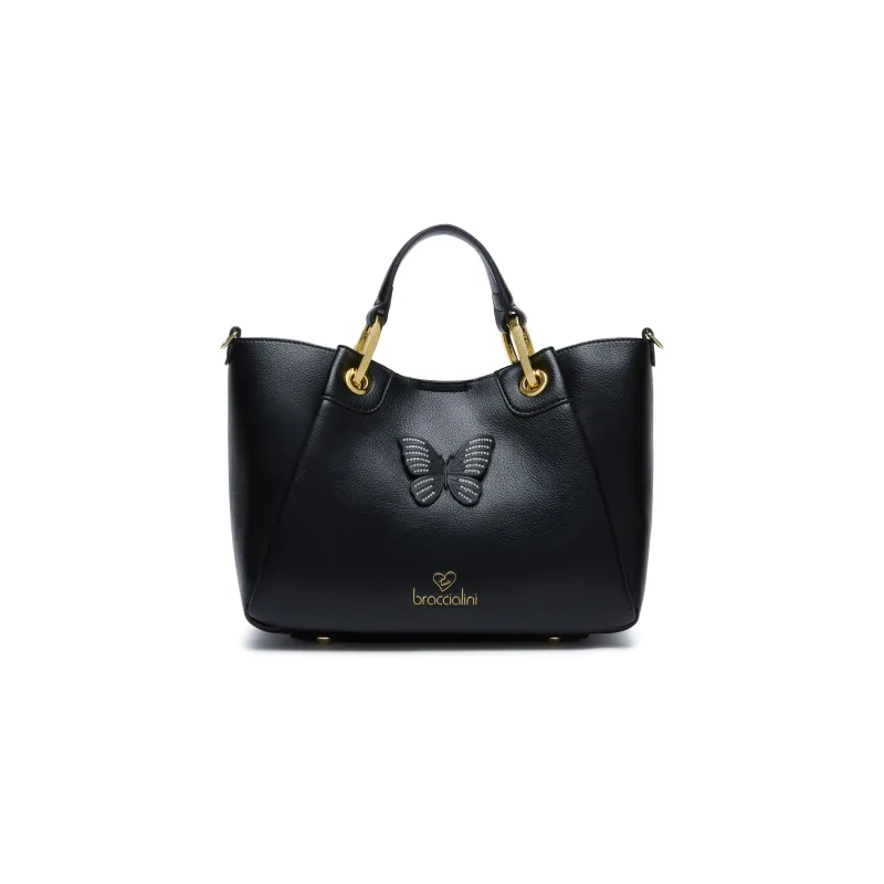 Mittlere Tasche mit zwei Henkeln Braccialini Amy Bijoux,...