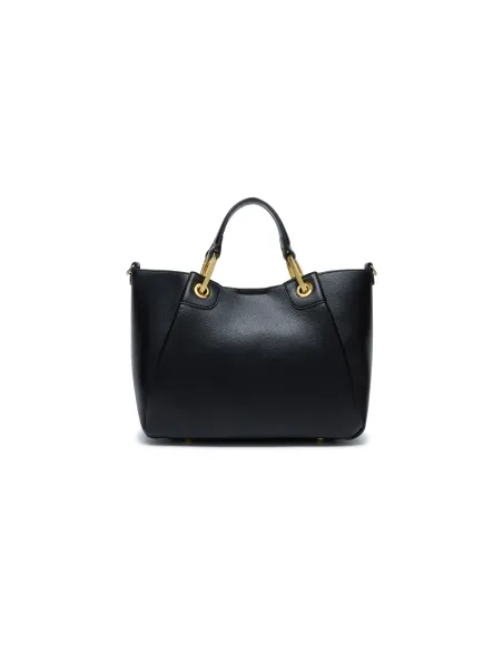 Borsa due manici media Braccialini Amy Bijoux, nera