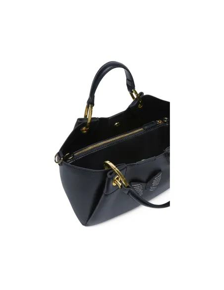 Braccialini Amy Bijoux medium two-handle bag, black