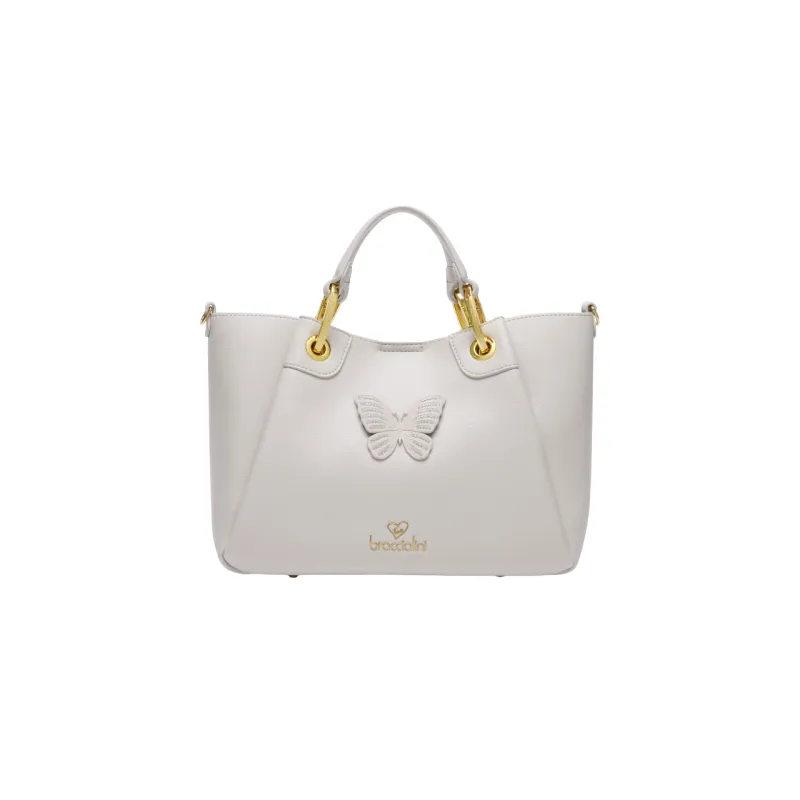 Mittlere Tasche mit zwei Henkeln Braccialini Amy Bijoux,...