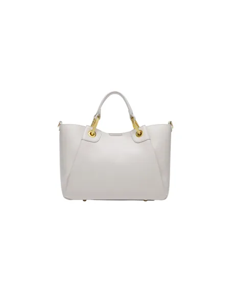 Braccialini Amy Bijoux medium two-handle bag, light grey