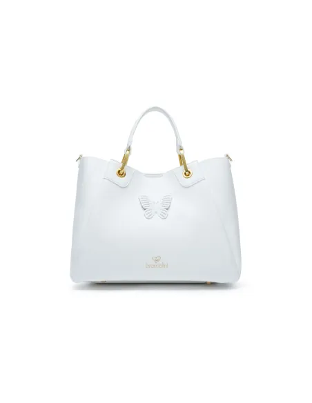 Braccialini Amy Bijoux handbag, white