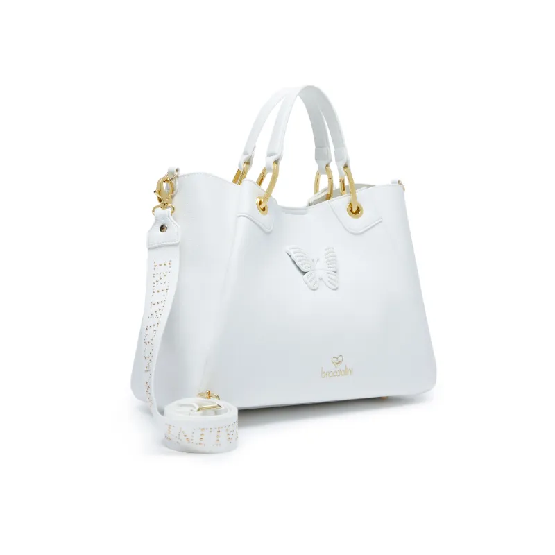 Handtasche Braccialini Amy, Bijoux, weiß 2
