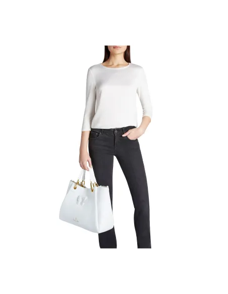 Handtasche Braccialini Amy, Bijoux, weiß