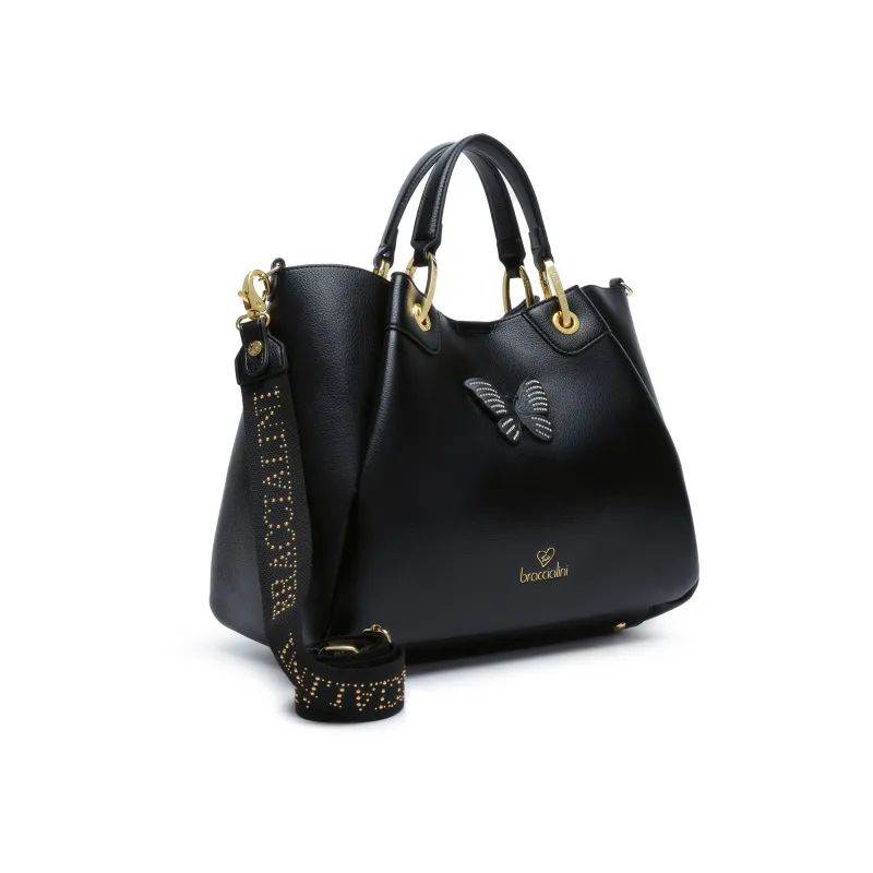 Handtasche Braccialini Amy, Bijoux, schwarz 2