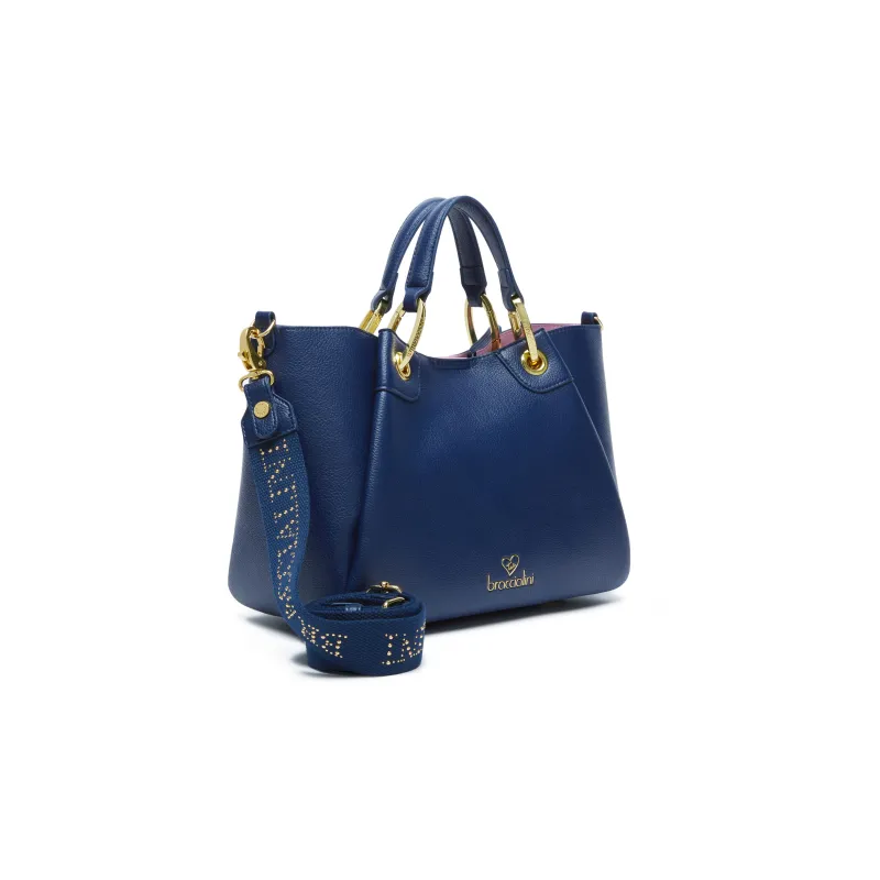 Borsa donna a mano Braccialini Amy, blu 2