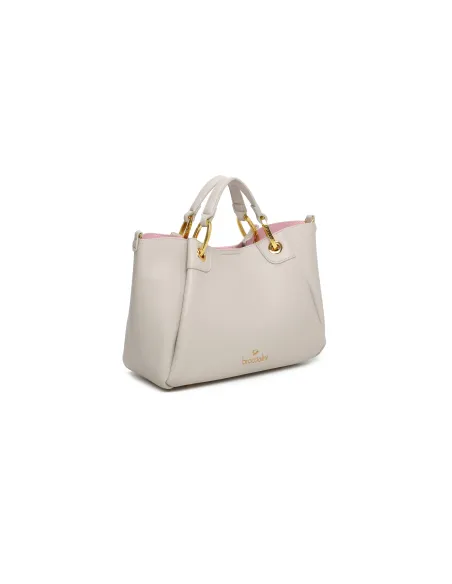 Borsa donna a mano Braccialini Amy, grigia