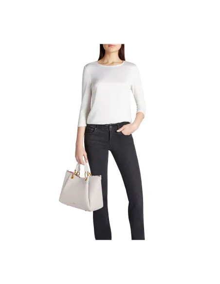 Braccialini Amy women's handbag, light grey