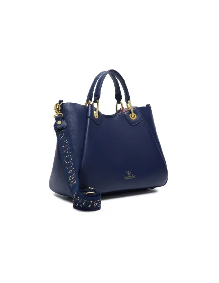 Borsa a mano grande Braccialini Amy, blu