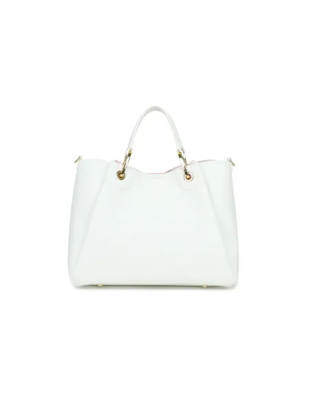 Braccialini Amy large size handbag, white