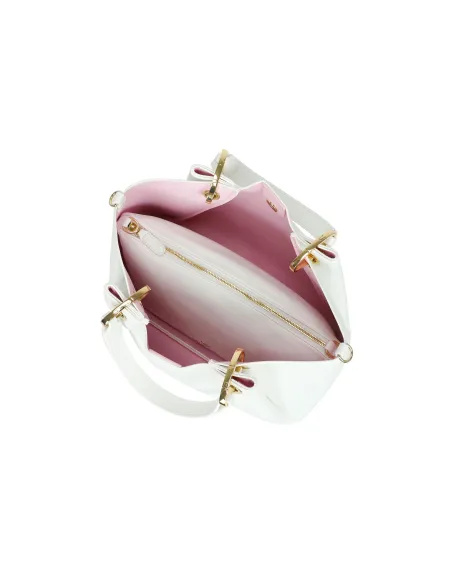 Borsa a mano grande Braccialini Amy, bianca