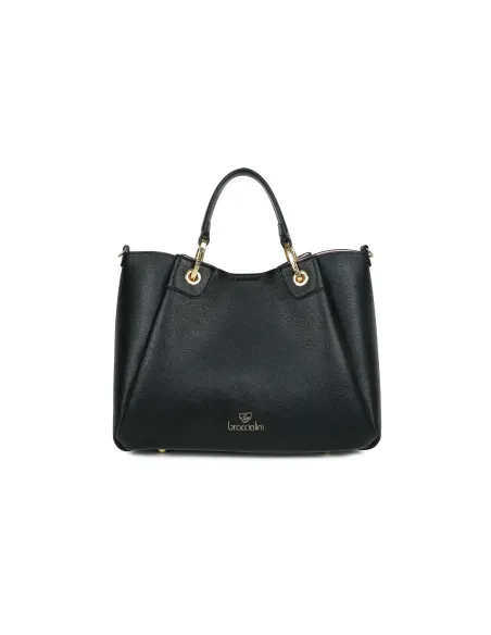 Braccialini Amy large size handbag, black