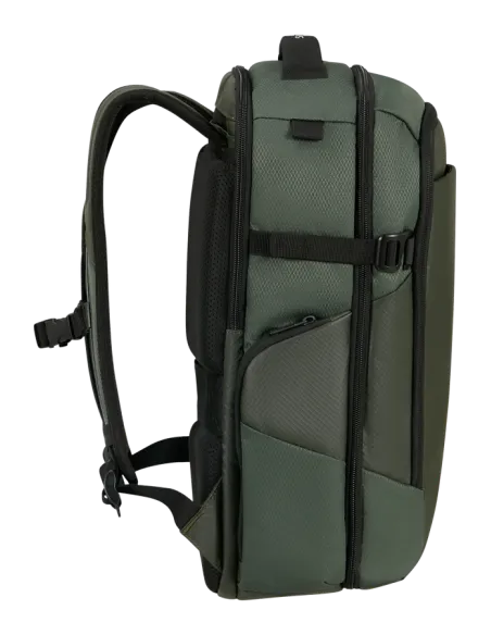 Samsonite Armox travel backpack with 15.6 laptop compartment, moss