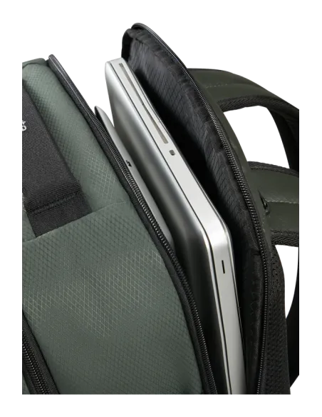 Samsonite Armox travel backpack with 15.6 laptop compartment, moss