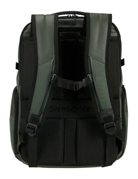Reise-Rucksack mit 15,6 Laptop-Fach Samsonite Armox, grün