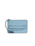 The Bridge Lucrezia coin purse with credit card slots, baby blue