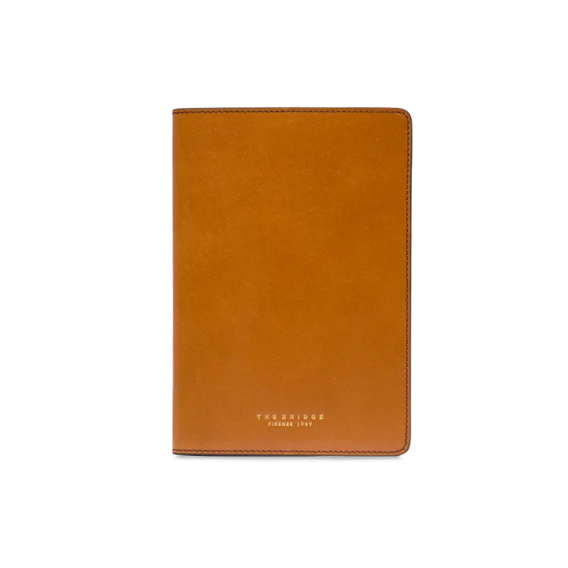 The Bridge leather diary, cognac