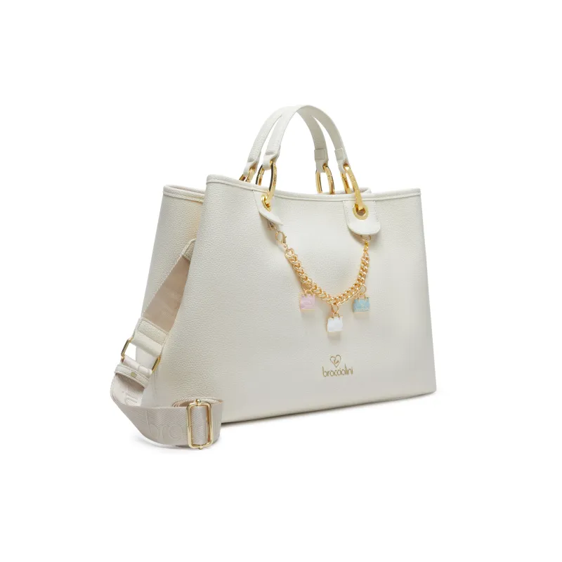 Braccialini Beth große Handtasche, beige 2