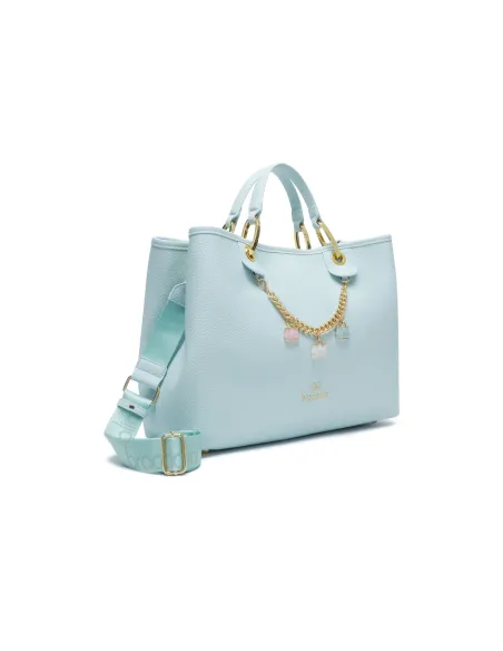 Borsa donna Braccialini Beth grande, celeste