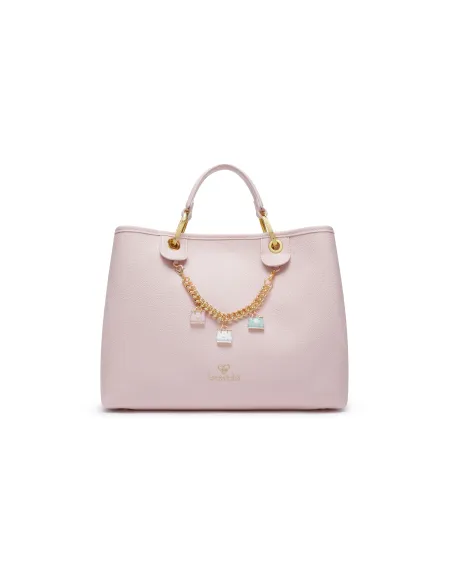 Borsa donna Braccialini Beth grande, rosa