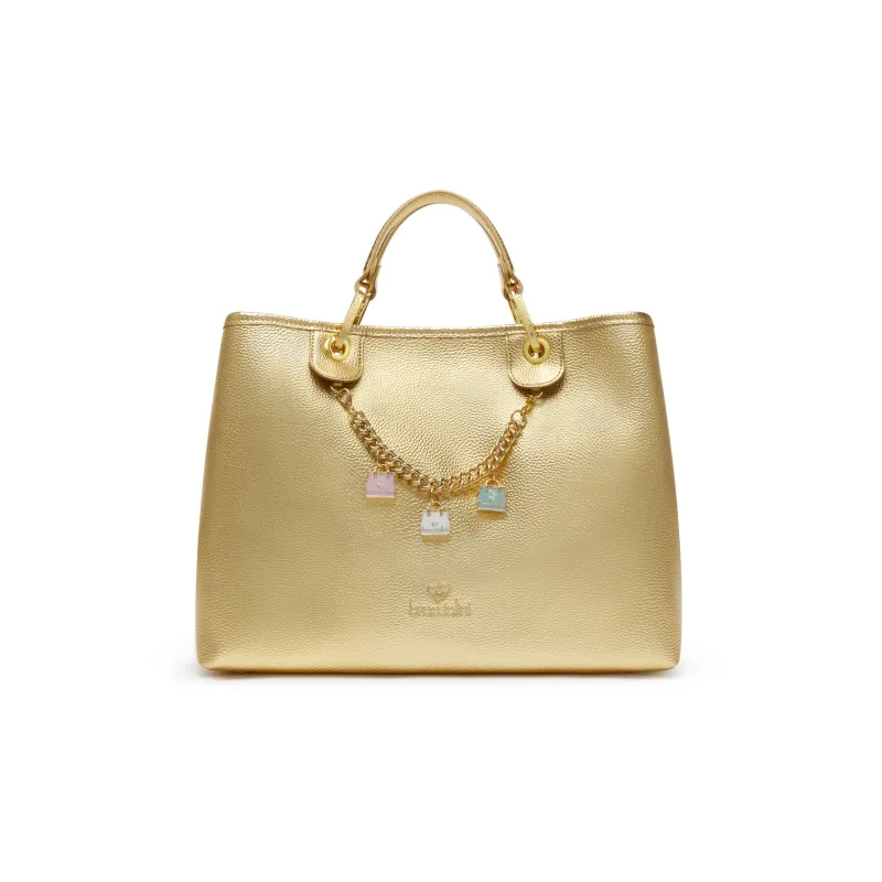 Braccialini Beth große Handtasche, gold