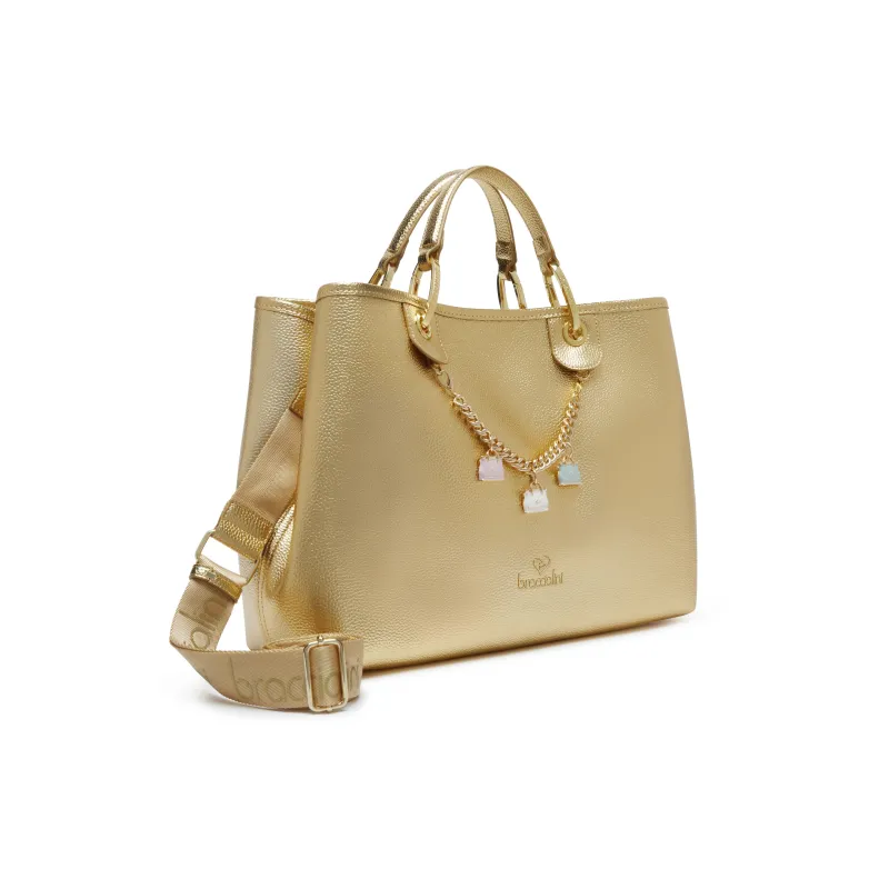 Braccialini Beth große Handtasche, gold 2