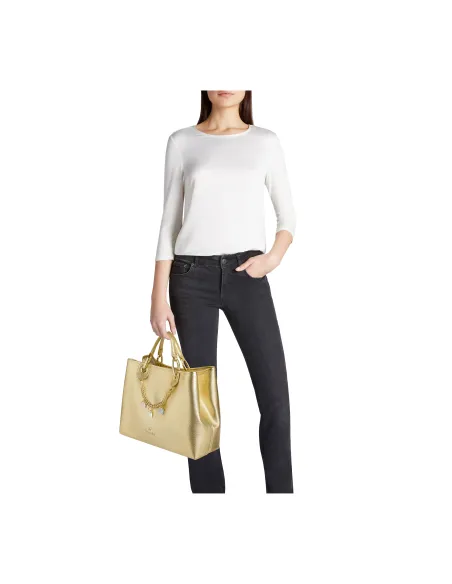 Braccialini Beth large handbag, gold