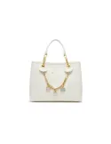 Borsa due manici media Braccialini Beth, beige