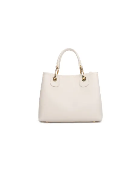 Borsa due manici media Braccialini Beth, beige