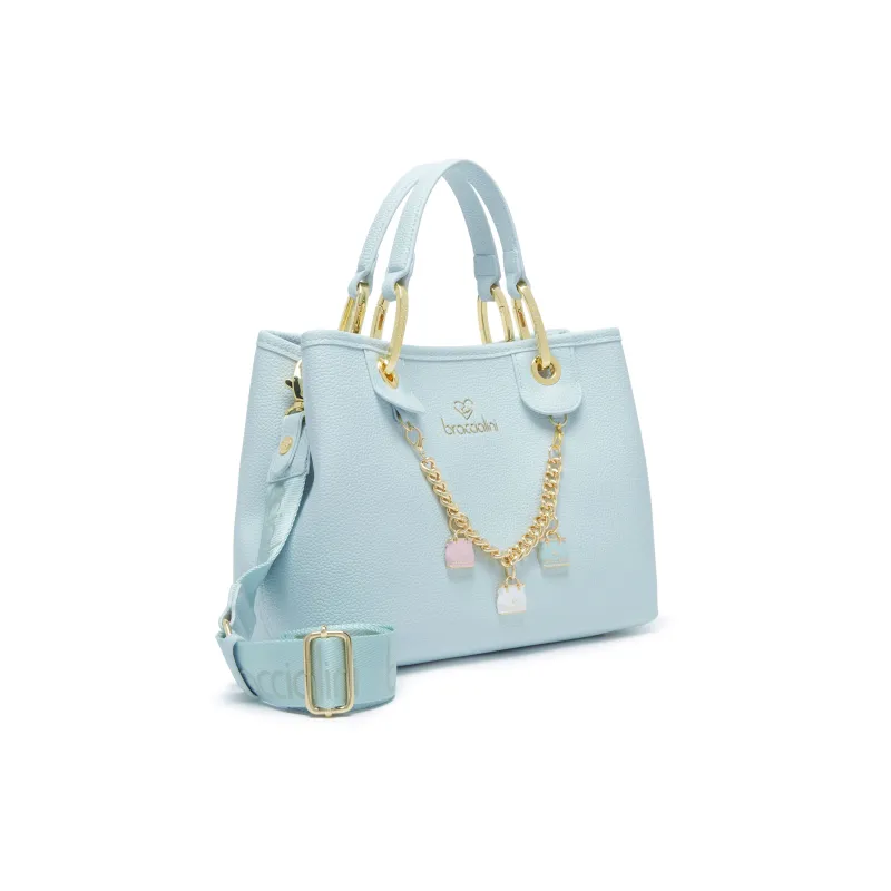 Braccialini Beth small handbag, light blue 2