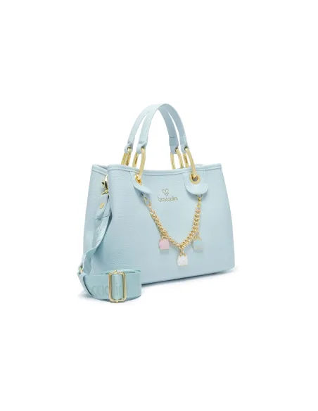 Braccialini Beth small handbag, light blue