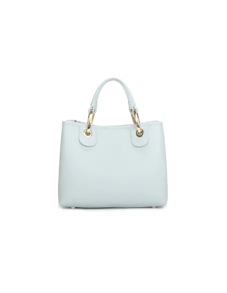 Borsa due manici media Braccialini Beth, celeste