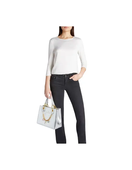 Kleine Handtasche Braccialini Beth, Silber
