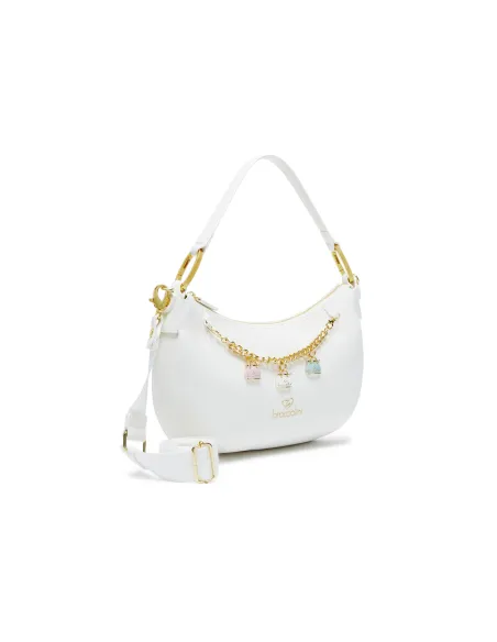 Braccialini Beth shoulder bag, white